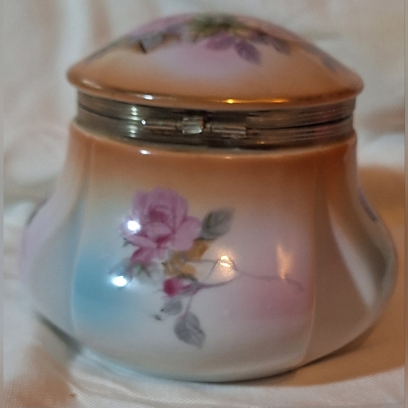 🥀RS PRUSSIAN porcelain powder jar - Picture 4 of 8